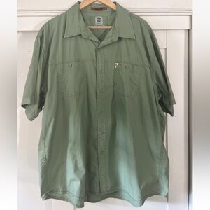 Timberland Men's Utility Safari Button Down Shirt size XXL